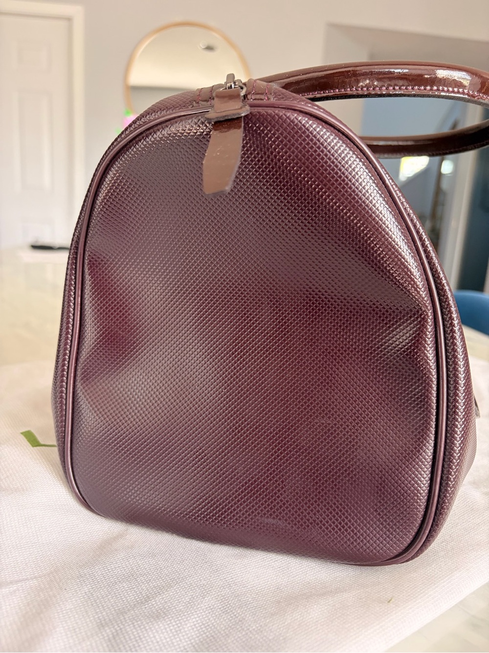 Longchamp Derby Verni Handle Bag - Picture 4 of 6